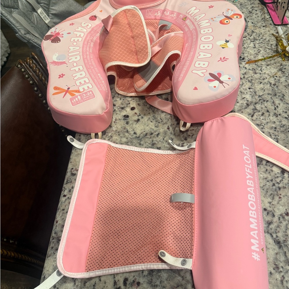 Mambobaby Pink Kids Swim Float